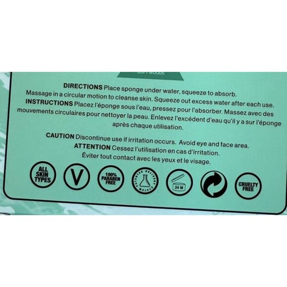 Spongelle Edelweiss Body Wash Infused Buffer Beauty Treatment 3 Oz 14+ Uses - Picture 4 of 5